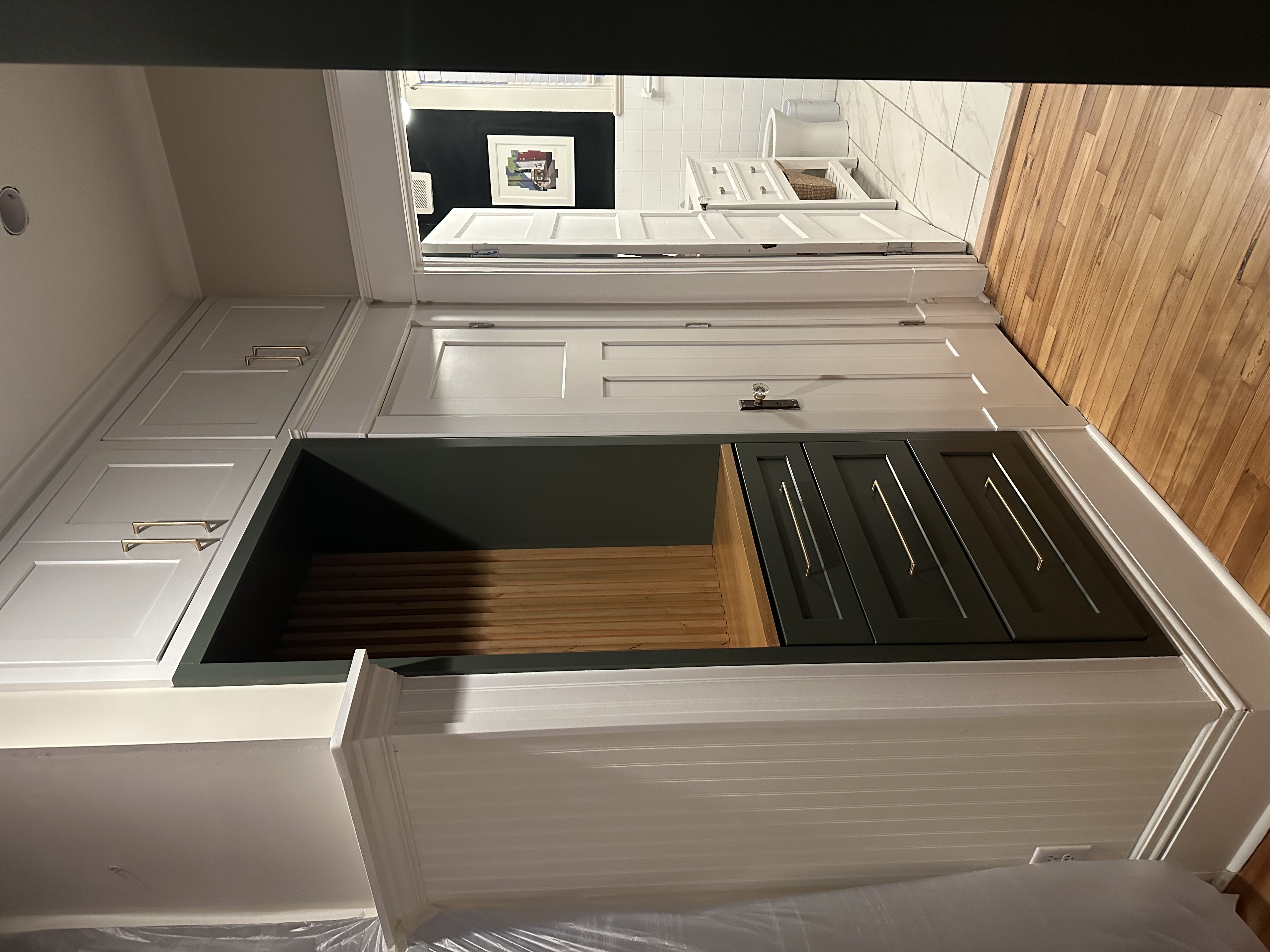 Custom Build-in Cabinets Project 6